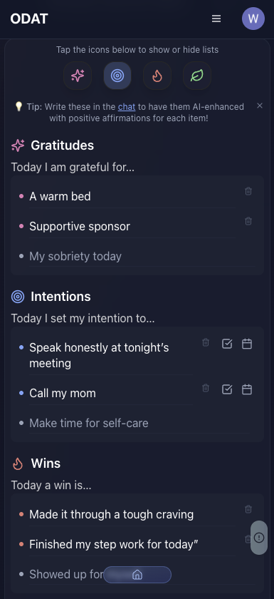 Edit Gratitude Entry